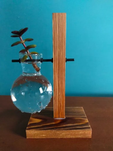 Zdjęcie oferty: Stojak z wazonem do rozmnażania roślin hydroponika