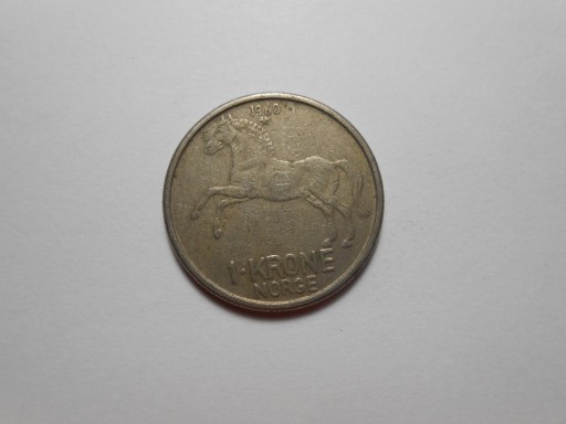 Zdjęcie oferty: stara moneta Norwegia