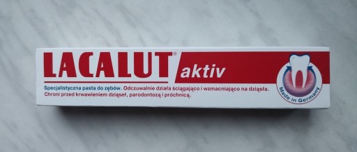 Zdjęcie oferty: LACALUT Aktiv, pasta do zębów, 75ml