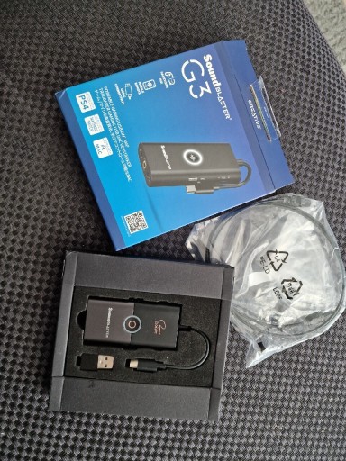 Zdjęcie oferty: Creative Sound Blaster G3 karta dźwiękowa USB