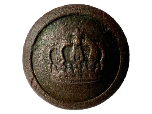 Zdjęcie oferty: Guzik pruski z koroną średnica 19 mm, wykopek