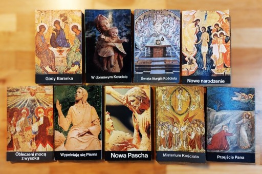 Zdjęcie oferty: Ks. Bronisław Mokrzycki - Misterium Chrystusa, tomy 1-9