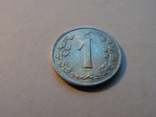 Zdjęcie oferty: 2KT207  CZECHOSŁOWACJA - 1 halerz, 1962