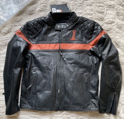 Zdjęcie oferty: Nowa męska kurtka skórzana HARLEY- DAVIDSON- r. L