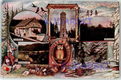 Zdjęcie oferty: GÓRY SOWIE 1911 Bismarckturm Eulenbaude