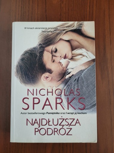 Zdjęcie oferty: Najdłuższa podróż - Nicholas Sparks