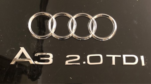 Zdjęcie oferty: Emblemat na tylną klapę Audi A3 2.0 TDI