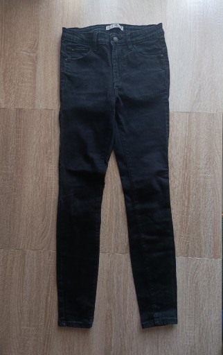 Zdjęcie oferty: Czarne spodnie jeansowe Denim&Co. 38