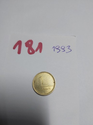 Zdjęcie oferty: Moneta Węgry 1 forint, 1992-2008