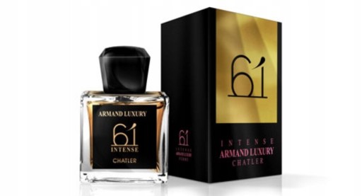 Zdjęcie oferty: Perfumy Armand Luxury 61 intense 100ml edp Chatler