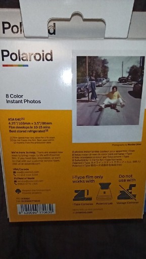Zdjęcie oferty: Polaroid Now Blue niebieski + wkłady 8 zdjęć