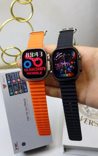 Zdjęcie oferty: Smartwatch HK10 Ultra 3 srebrna koperta 2.02 POŁĄCZENIA TRYBY SPORTOWE 