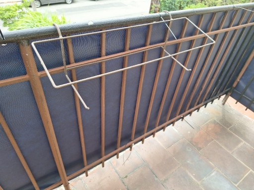 Zdjęcie oferty: Uchwyt balkonowy wieszak na korytko metalowy 