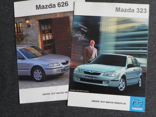 Zdjęcie oferty: ulotki Mazda 626 323 , j polski