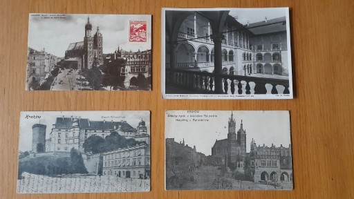 Zdjęcie oferty: KARTY POCZTOWE KRAKÓW I WŚ, XX-lecie, II WŚ.