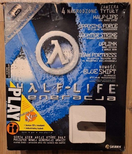 Zdjęcie oferty: Half-Life Generacja PC PL - Big Box 