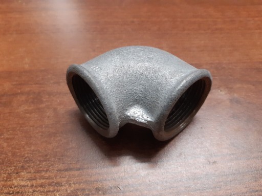 Zdjęcie oferty: Kolano Kolanko Żeliwne Ocynkowane 5/4'' cala WW GW/GW DN32 SOLIDNE 90°