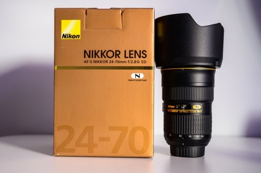Zdjęcie oferty: Obiektyw Nikon Nikkor 24-70 mm f/2.8G ED
