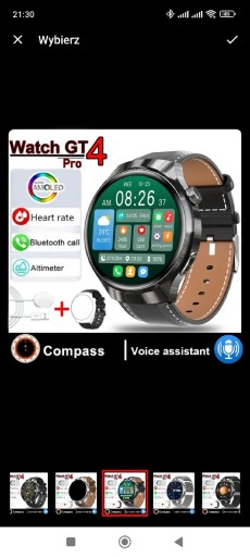 Zdjęcie oferty: Smartwatch męski Z93 pro IP68  język polski NOWY