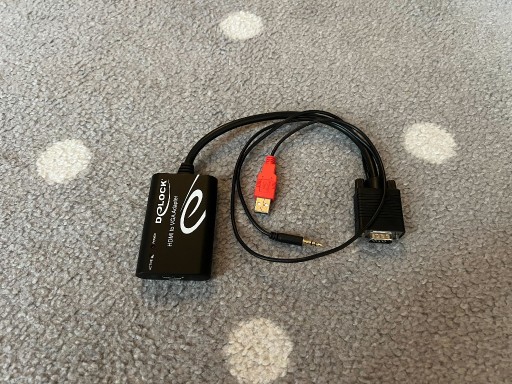 Zdjęcie oferty: Delock Adapter HDMI (F) do VGA (M) (62407)