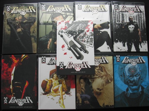 Zdjęcie oferty: PUNISHER MAX komplet 9 tomów w foliach