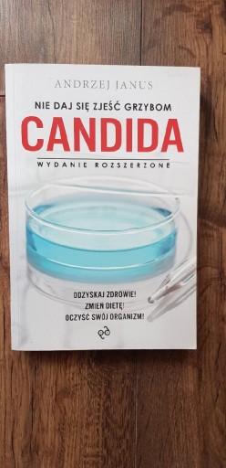 Zdjęcie oferty: Candida nie daj się zjeść grzybą nowa