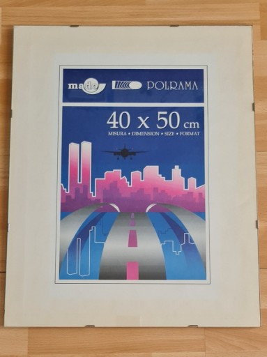 Zdjęcie oferty: Antyrama szklana 40x50