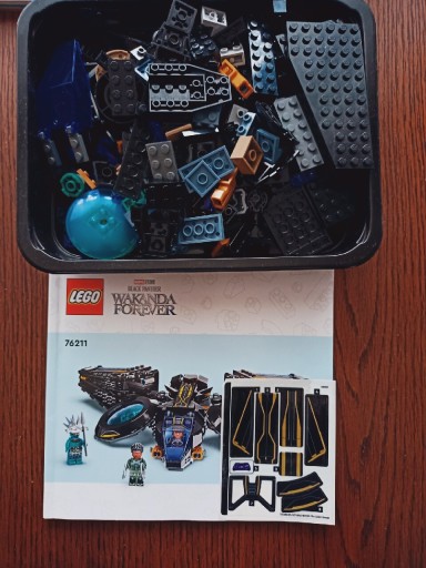 Zdjęcie oferty: LEGO 76211 statek czarnej pantery wakanda Marvel 