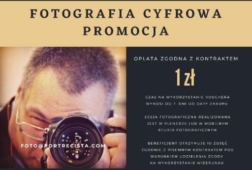 Zdjęcie oferty: VOUCHER fotografia cyfrowa KONTRAKT 