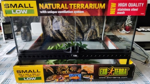 Zdjęcie oferty: Terrarium dla gada pełen zestaw