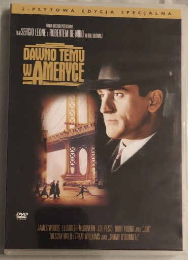 Zdjęcie oferty: Dawno temu w Ameryce 1984 Robert De Niro 2xDVD PL