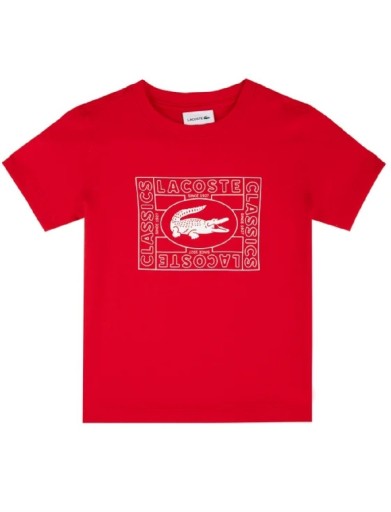 Zdjęcie oferty: T-shirt młodzieżowy dziecięcy Lacoste Regular Fiit