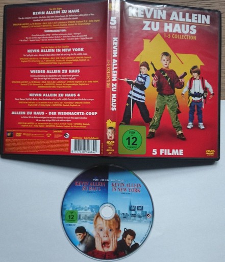 Zdjęcie oferty: KEVIN SAM W DOMU 1+2 (HOME ALONE 1+2) (DWA FILMY)