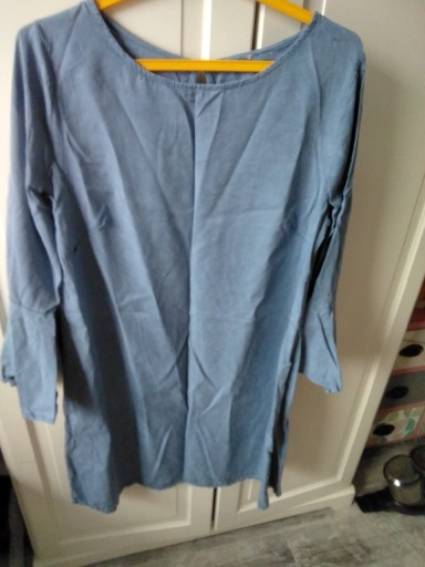 Zdjęcie oferty: Unisono sukienka tunika włoska bawełna/jeans   L 
