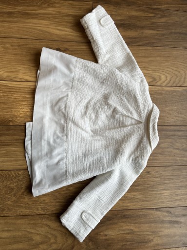 Zdjęcie oferty: Płaszczyk ZARA BABY r82 12-18m biały