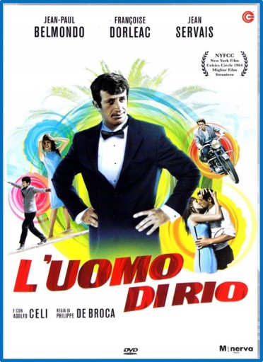 Zdjęcie oferty: DVD Belmondo L’uomo di Rio - Człowiek z Rio