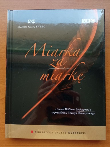 Zdjęcie oferty: Miarka za miarkę Shakespeare Teatr BBC DVD 