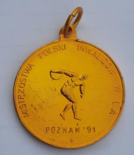 Zdjęcie oferty: Złoty medal - POZNAŃ 1991