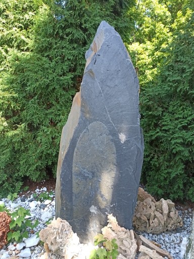 Zdjęcie oferty: Czarny Głaz Fuoco duży kamień ozdobny Oświęcim