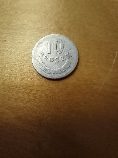 Zdjęcie oferty: 10 groszy 1962 bez znaku mennicy