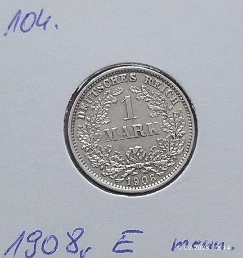 Zdjęcie oferty: 8 szt 1 Marka Cesarstwo niemieckie 