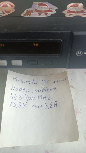 Zdjęcie oferty: Radiotelefon Motorola Mc 