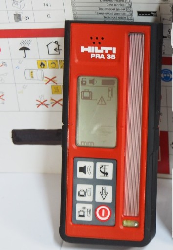 Zdjęcie oferty: HILTI PRA 35 detektor czujnik niwelator laser PR