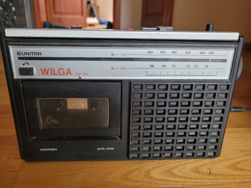 Zdjęcie oferty: Radiomagnetofon kasetowy Unitra WILGA RM301 
