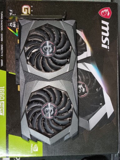 Zdjęcie oferty: Karta graficzna GTX 1660 super MSI