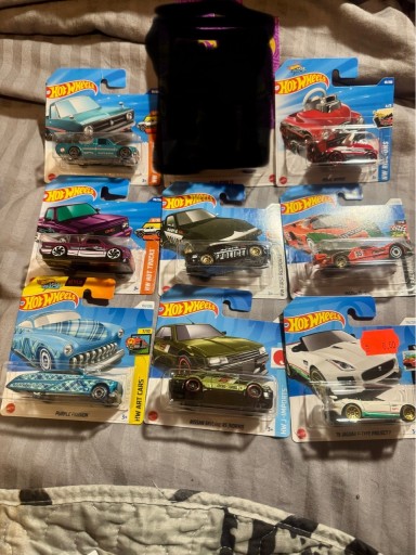 Zdjęcie oferty: Zestaw Hot wheels 8 sztuk Skyline Datsun Mazda Jaguar TH