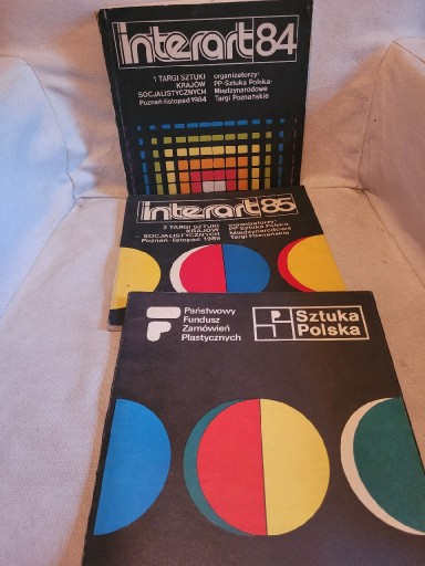 Zdjęcie oferty: Interart 84 i Interart 85 targi sztuki krajów socjalistycznych