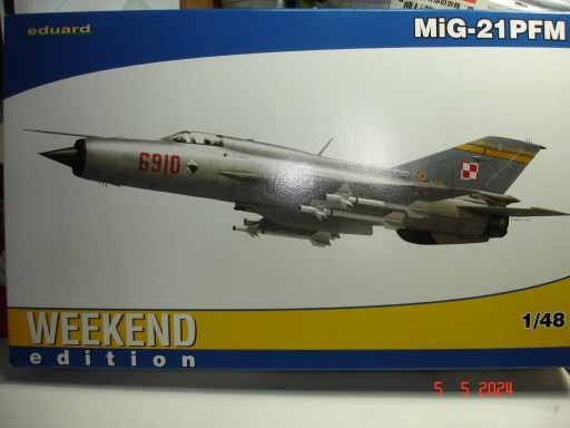 Zdjęcie oferty: MIG-21 PFM  1/48 Eduard + Blaszka