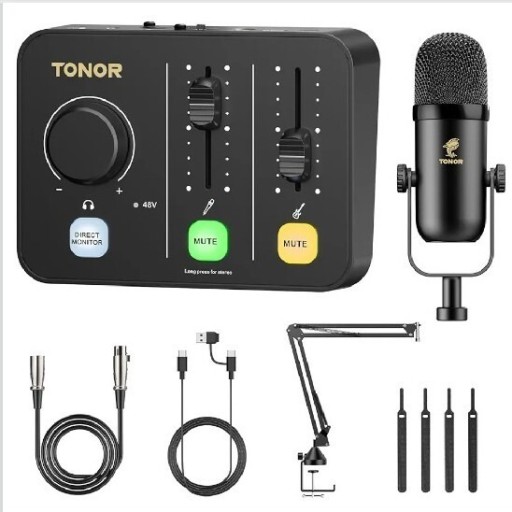 Zdjęcie oferty: Mikrofon TONOR podcast equipment bundle 