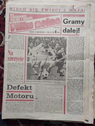 Zdjęcie oferty: Tygodnik Piłka nożna 1982 prawie komplet